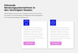 Schnelles Nivellieren – Webseiten-Vorlage