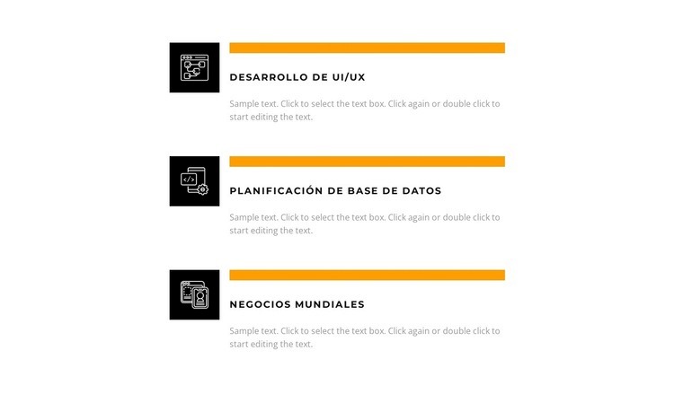 Varios beneficios Plantillas de creación de sitios web