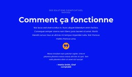 Mots Sur Le Projet Modèle D'Une Seule Page