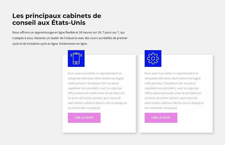 Nivellement rapide Modèle HTML5