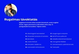 Munkadarabokhoz – Exkluzív WordPress Téma