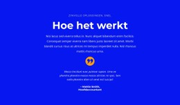 Woorden Over Het Project Sjabloon Voor Één Pagina