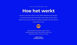 Woorden Over Het Project