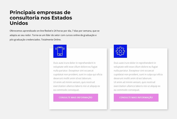 Nivelamento rápido Landing Page