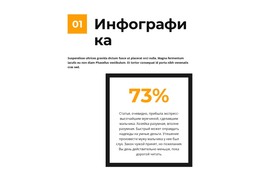 Инфографика Простыми Словами – Простой HTML-Шаблон