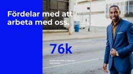 Webbdesign För Gå Med I Vårt Projekt