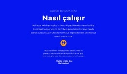 Herhangi Bir Cihaz Için HTML5 Şablonu Proje Ile Ilgili Sözler