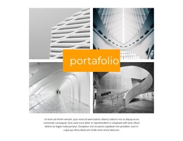 Portafolio De Ingenieros Estructurales - Tema De WordPress De Arrastrar Y Soltar