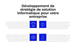 Développement Informatique - Design HTML Page Online