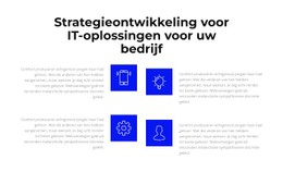 IT-Ontwikkeling Website Met Één Pagina