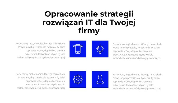 Rozwój IT Szablony do tworzenia witryn internetowych