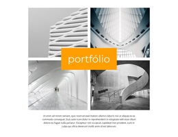 Portfólio De Engenheiro Estrutural - Modelo De Site Simples