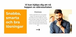 HTML-Sidadesign För Snabbt Och Effektivt