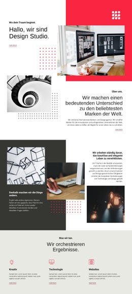 Wir Tragen Zur Kunst Bei - Website-Design