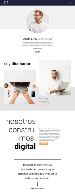 Portafolio De Desarrolladores Web - Mejor Plantilla HTML