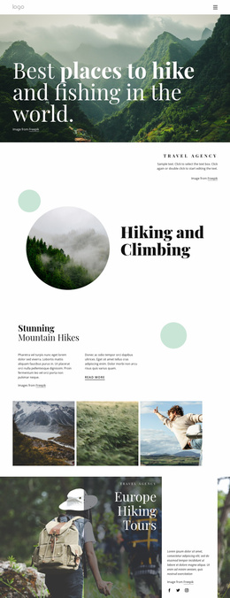 Find Your Next Favorite Trail - Functionality Landing Page
