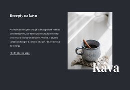 Rodinné Recepty Na Kávu Šablona Flexbox