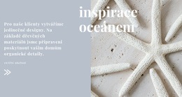 Oceánské Inspirace – Šablona Jedné Stránky