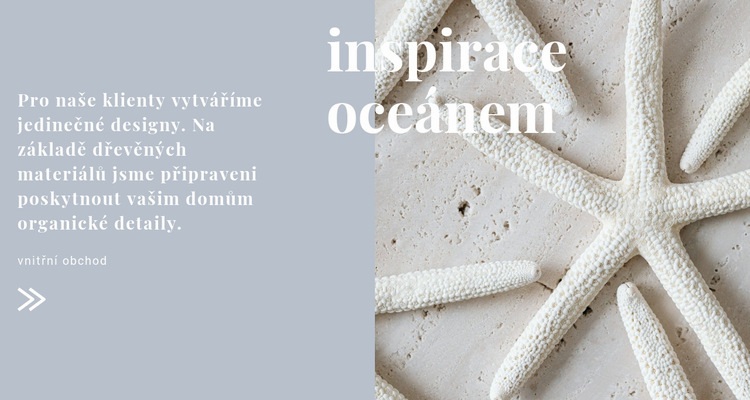 Oceánské inspirace Téma WordPress