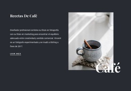 Recetas Familiares De Café: Creador De Sitios Web Para Cualquier Dispositivo