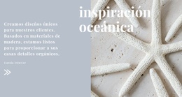 Inspiraciones Oceánicas - HTML Template Generator