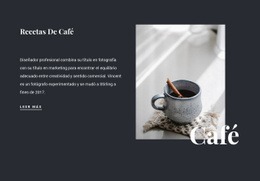 Recetas Familiares De Café - Inspiración Para El Diseño De Sitios Web