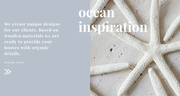 Ocean Inspirations - HTML Template Generator