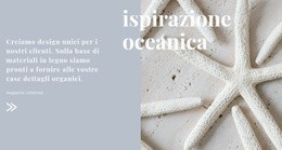 Progettazione Di Siti Web Multiuso Per Ispirazioni Oceaniche