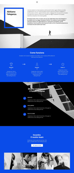 Innovazione E Sviluppo - Modello Di Sito Web Reattivo