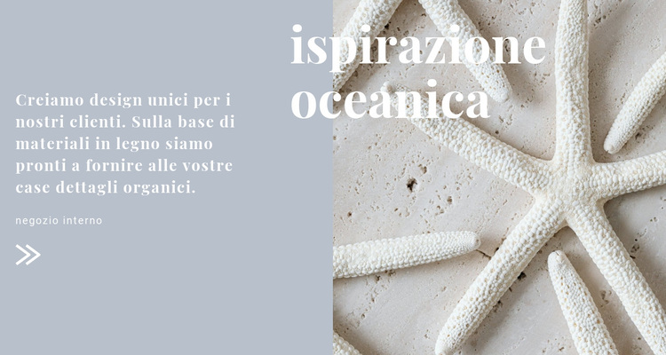 Ispirazioni oceaniche Tema WordPress