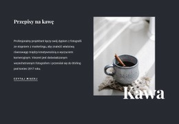 Rodzinne Przepisy Na Kawę - HTML Builder Drag And Drop