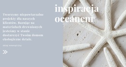 Oceaniczne Inspiracje - HTML Template Generator