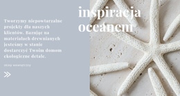 Oceaniczne Inspiracje - Kreatywny Uniwersalny Szablon