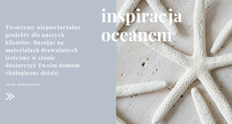 Oceaniczne Inspiracje - Szablon Strony HTML