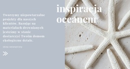 Oceaniczne Inspiracje - Responsywny Szablon HTML5