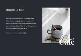 Receitas De Café Em Família - Construtor De Sites Para Qualquer Dispositivo