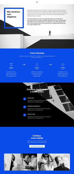 Inovação E Desenvolvimento – Modelo De Site Responsivo