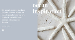 Ocean Inspirations - Ready To Use WordPress Theme