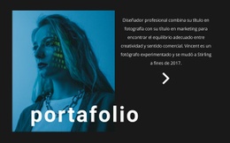 Portafolio Digital - Funcionalidad Del Creador De Sitios Web