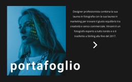 Portafoglio Digitale - Funzionalità Di Creazione Siti Web