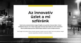 Találj Ötletet – Üzleti Prémium Webhelysablon