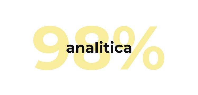 Analisi rapida Mockup del sito web