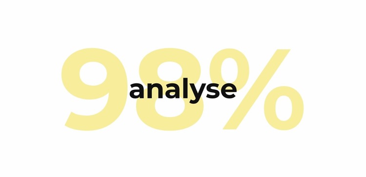 Snelle analyse Joomla-sjabloon