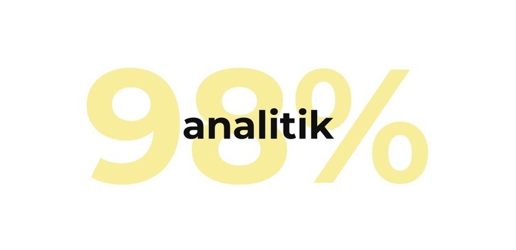 Hızlı analitik Açılış sayfası