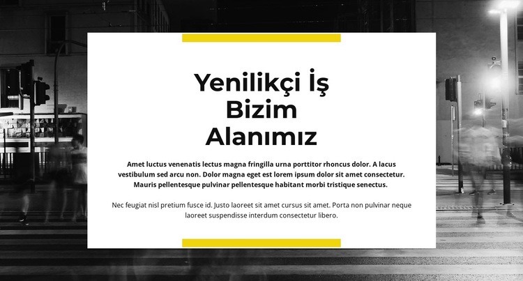 Bir Fikir Bul Web Sitesi Mockup'ı