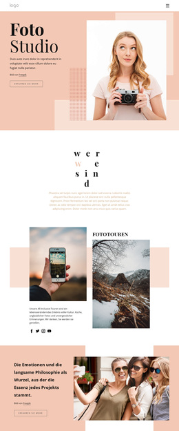 Fotokurse – Kostenlos Herunterladbares WordPress-Theme