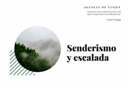 Plantilla HTML5 Senderismo Y Escalada Para Cualquier Dispositivo