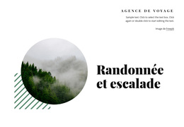 Randonnée Et Escalade - Modèle WordPress