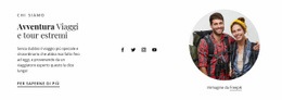 Avventura E Tour Estremi - Modelli Di Siti Web Reattivi