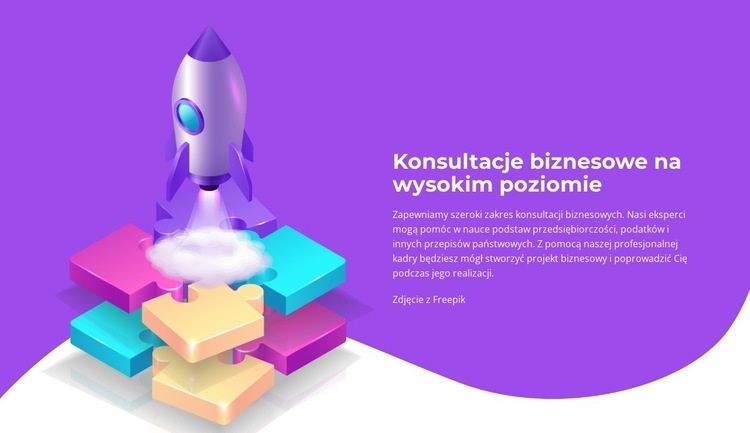 Dobry pomysł na biznes Projekt strony internetowej